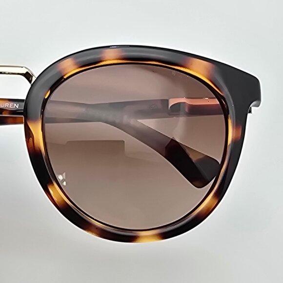 Ralph Lauren RA5207 150613 Dark Tortoise Gold Frame Brown Lens Sunglasses w Case main image 16